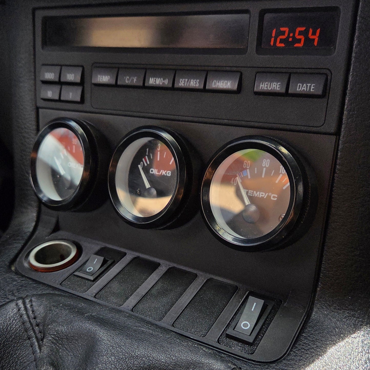Support de Manomètres x3 pour E36