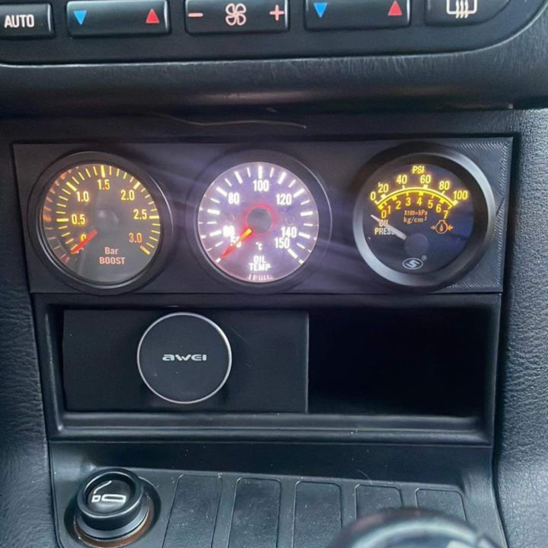 Support de Manomètres x3 pour E36