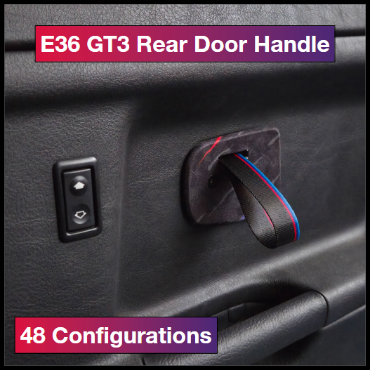 Set de 2 poignées Arrières pour E36 & Z3 E36